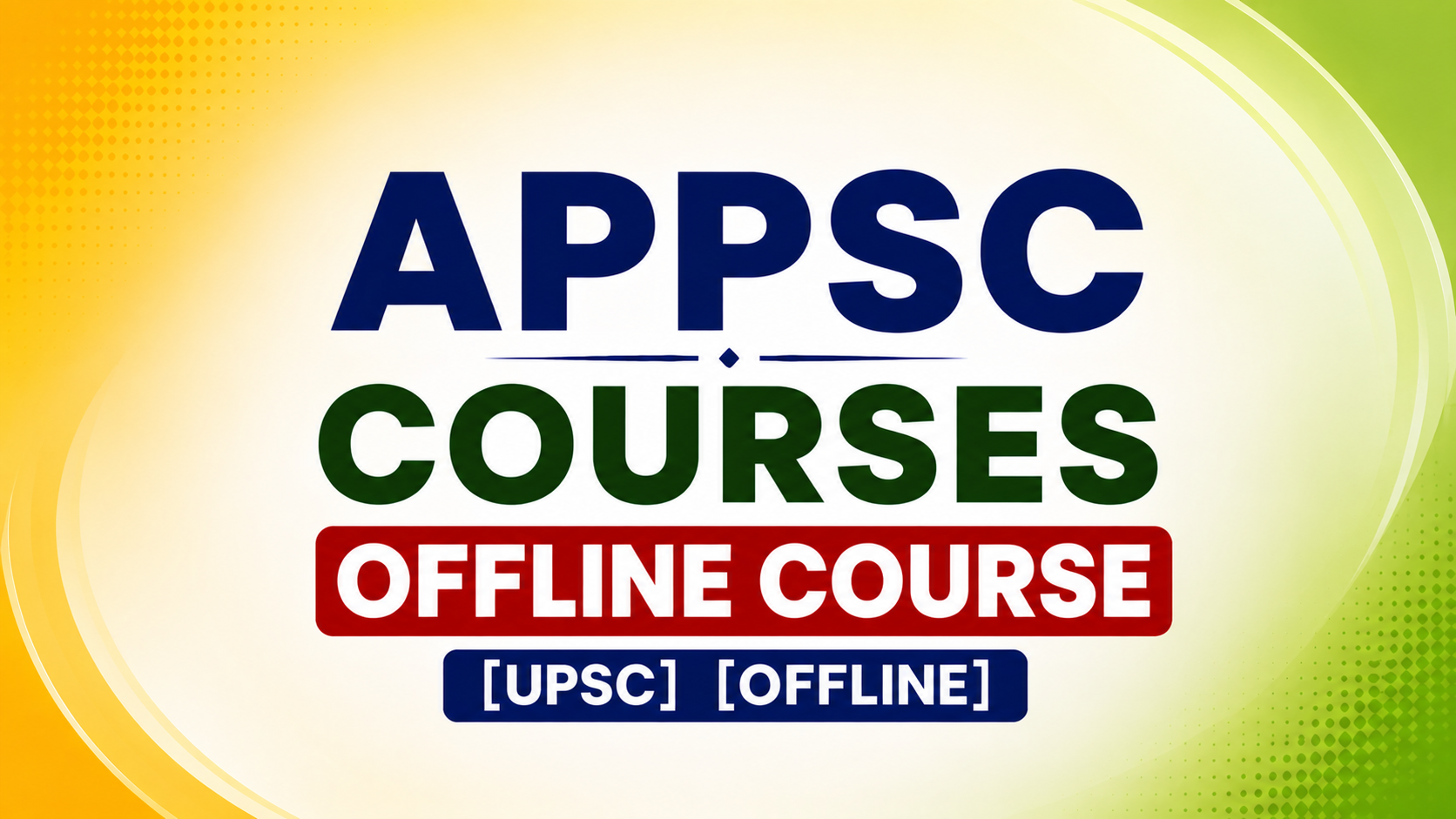 APPSC Courses OFFLINE COURSE